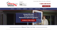 Desktop Screenshot of energyswingwindows.com