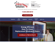 Tablet Screenshot of energyswingwindows.com